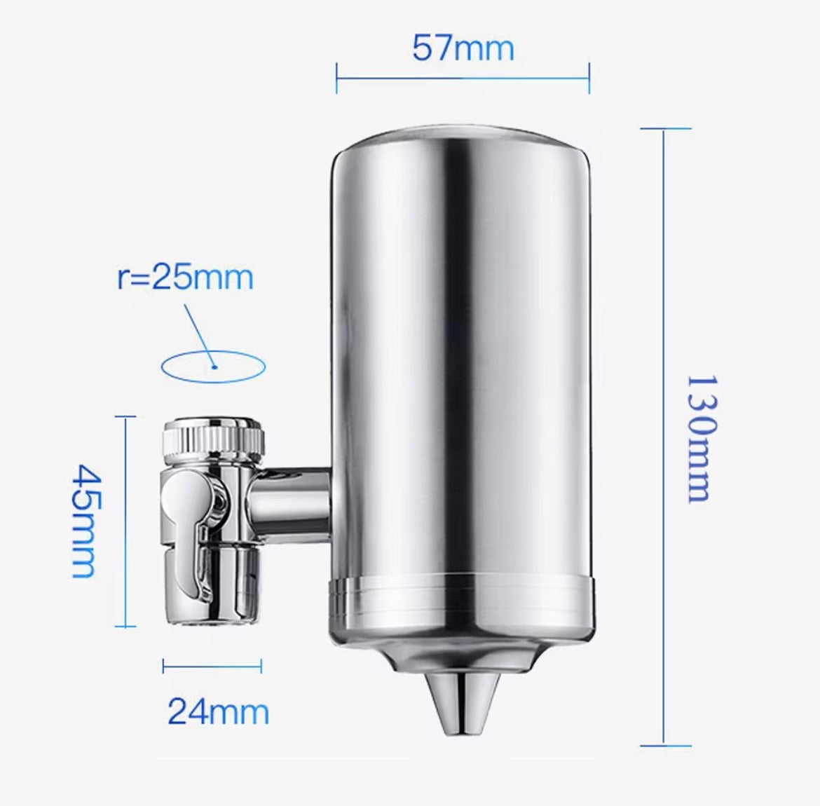 Filtrix™ SteelPure Filter Tap
